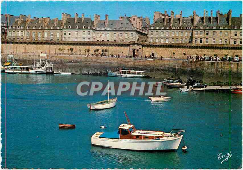 Saint-Malo — Les Remparts - Les Beaux Immeubles de la Compagnie des Indes — Édition Emgé