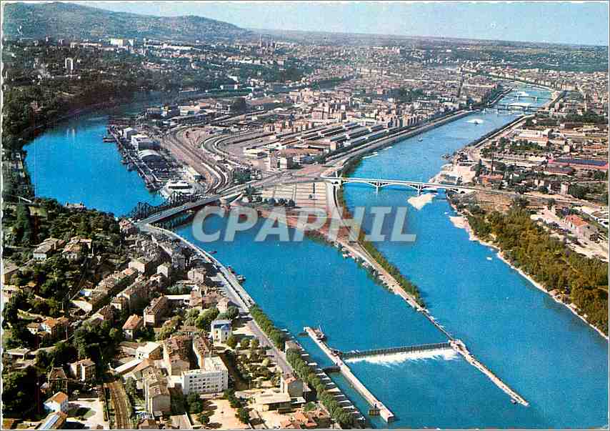 CPM Lyon Le Confluent du Rhone et de la Saone a la Mulatiere 