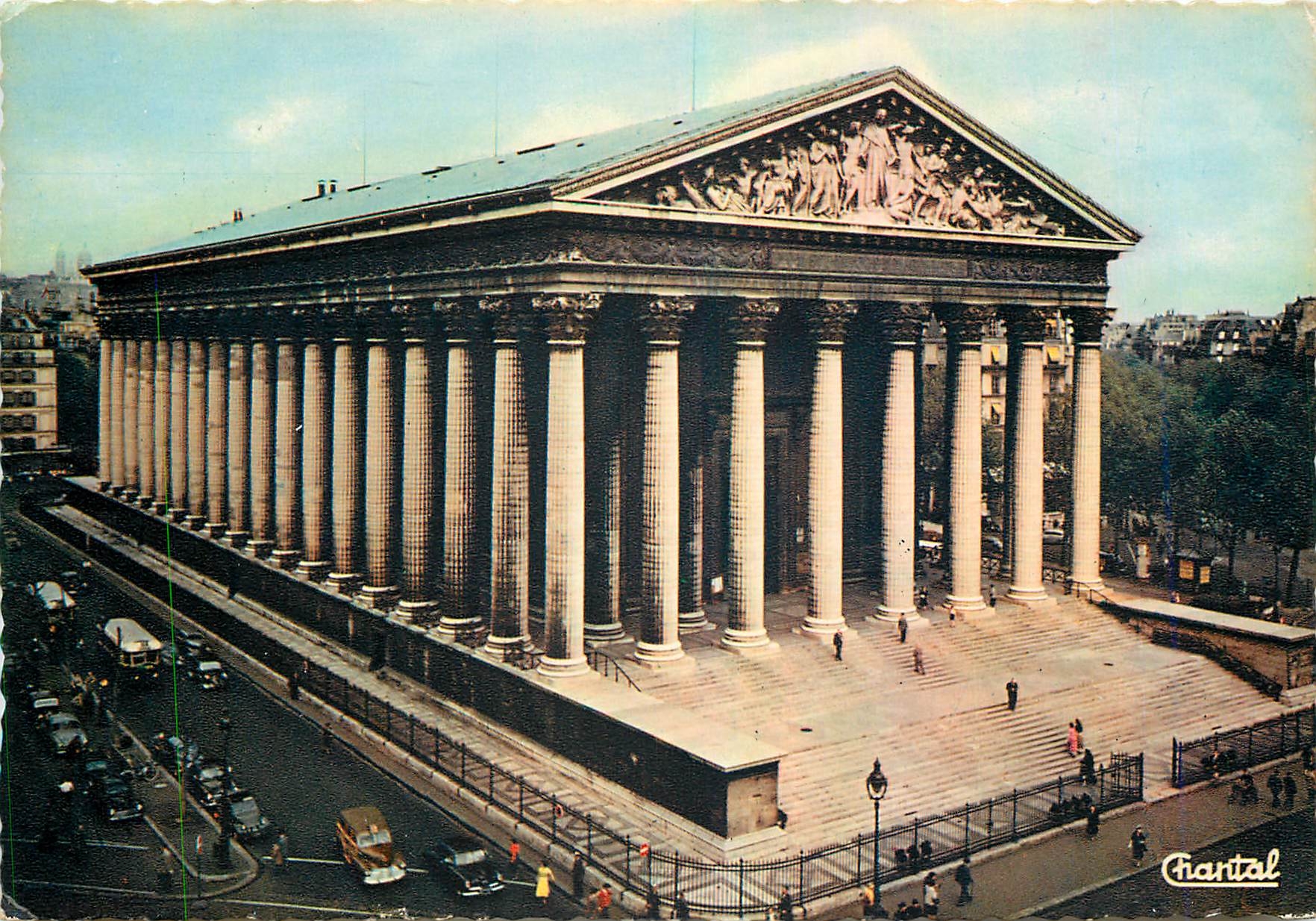 CPM Paris Eglise de la Madeleine 