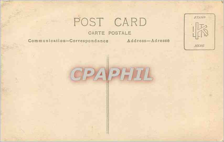 CARTE PHOTO Enfants Ane Mule — Verso