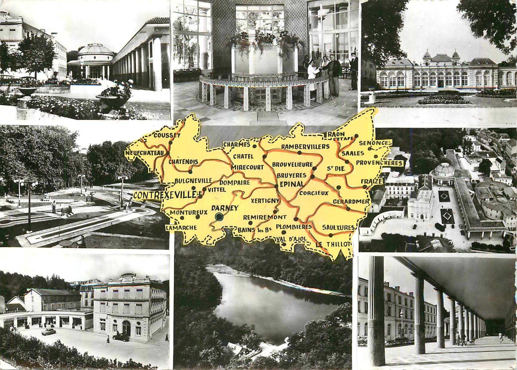 CPM Contrexeville Vosges 