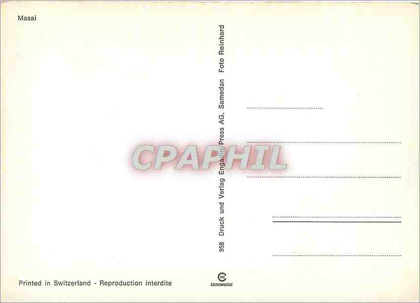 CPM Masai  — Rückseite