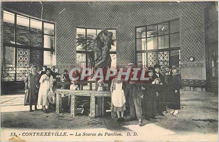 CPA Contrexeville La Source du Pavillon 