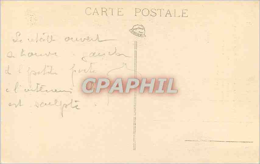 CPM Musee de Dijon La presentation au temple et la fuite en Egypte — Rückseite