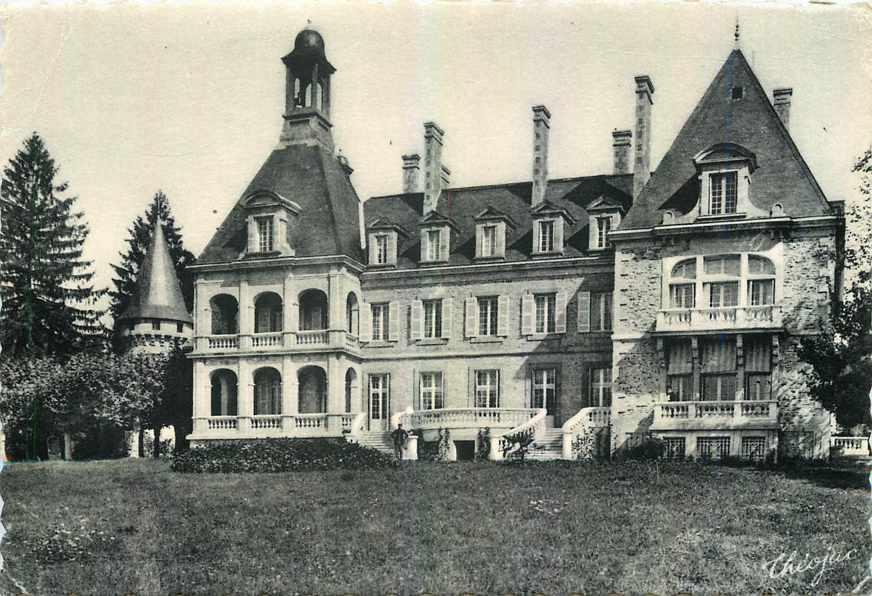 CPM Environs d'Excideuil Dordogne Chateau d'Eyssendieras 