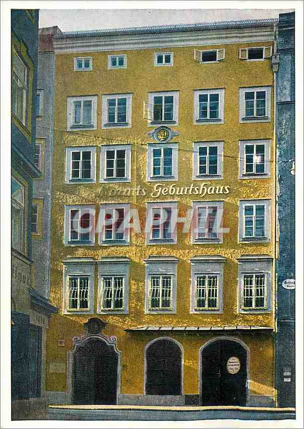 CPM Mozarts Geburtshaus in Salzburg Getreidegasse 