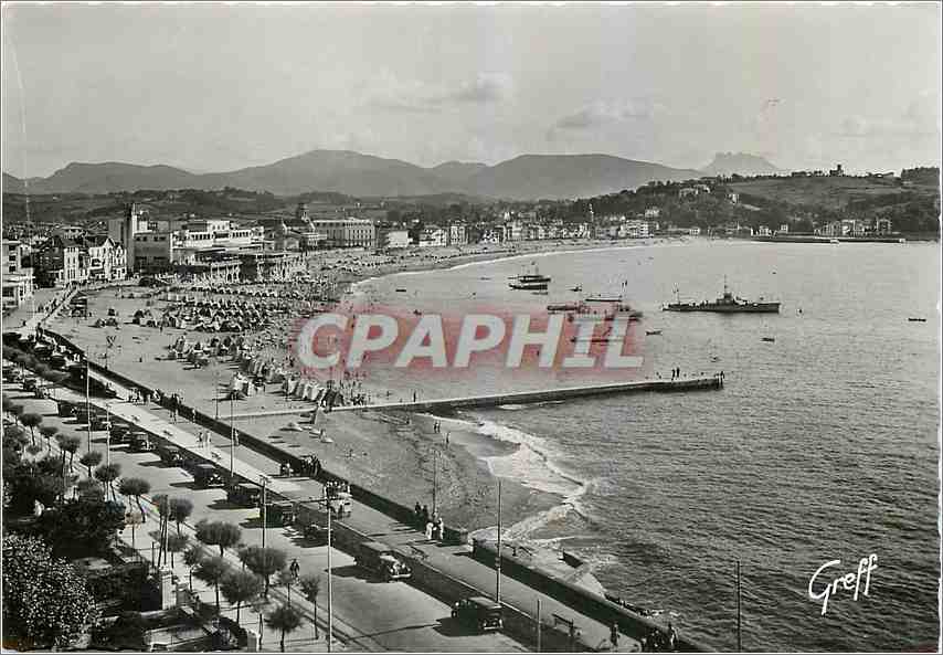 Saint-Jean-de-Luz — Vue générale de la Plage — Éditions CREFF