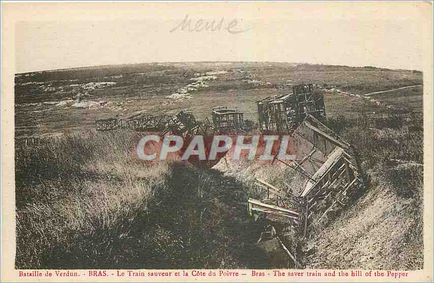 Schlacht bei Verdun — Der Rettungszug und der Pfefferberg — Photo Vevtan