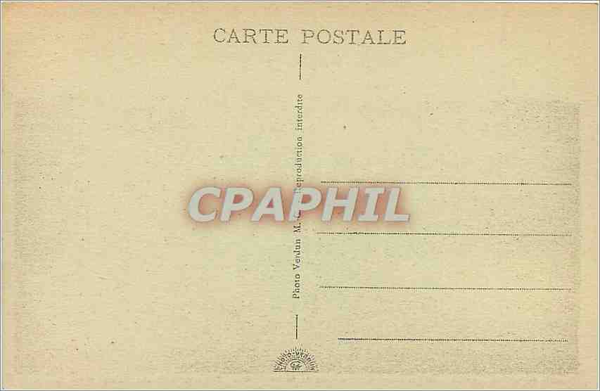 Schlacht bei Verdun — Der Rettungszug und der Pfefferberg — Photo Vevtan — Rückseite