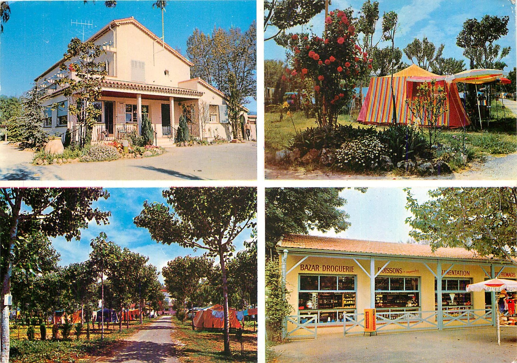 CPM Camp du Pylone Antibes la Brague AM Camping Caravaning