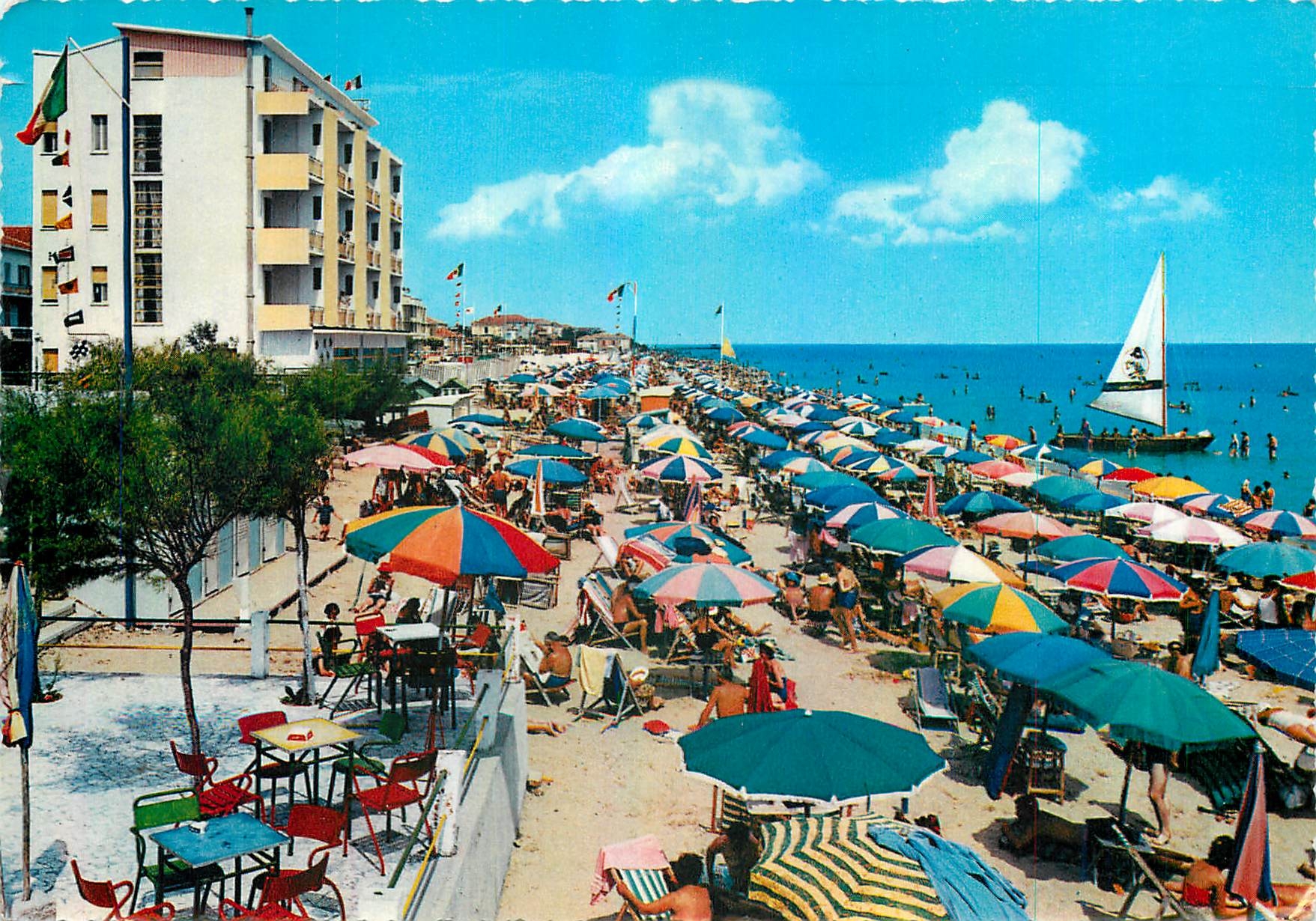 CPM La Ridente spiaggia Romagnola Igea Marina La Spiaggia 