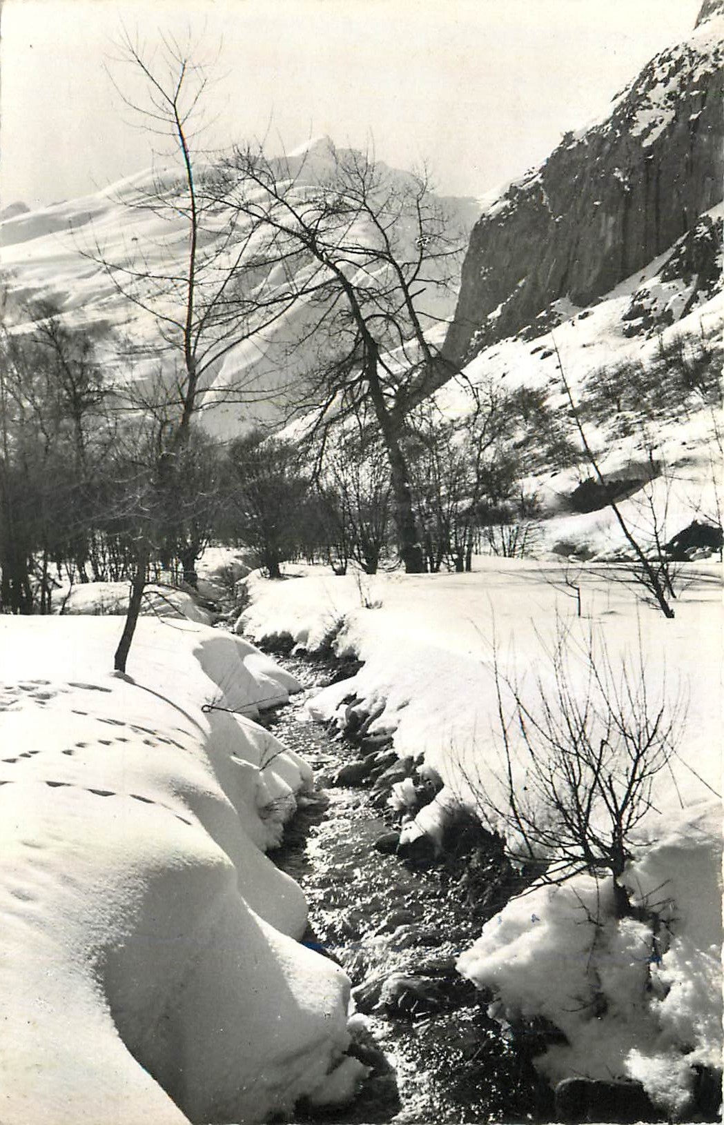 CPM Valloire La Valloirette et le Crey Rond 