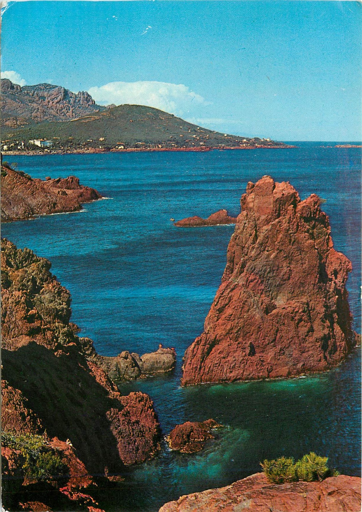 CPM Cote d'Azur L'Esterel et ses roches rouges 