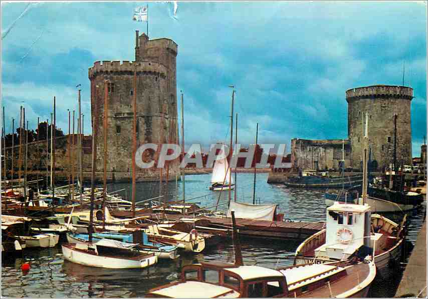 Les Tours de la Rochelle — Port — Éditeur Artand Léna, N°33