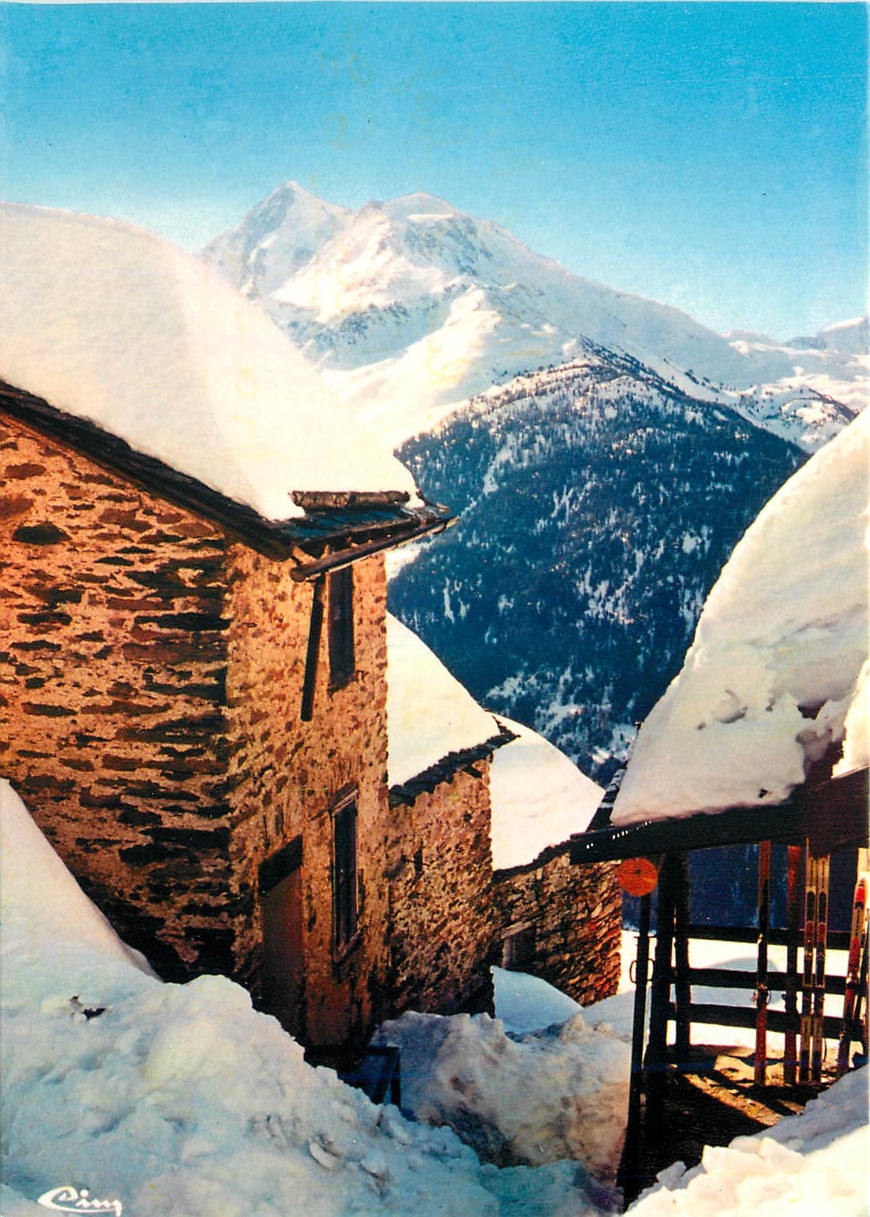 CPM La Rosiere Savoie Echappee sur le Mont Pourri 
