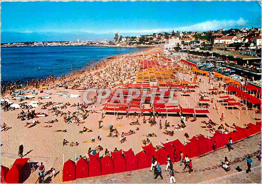 CPM Estoril Portugal Plage de Tamariz 