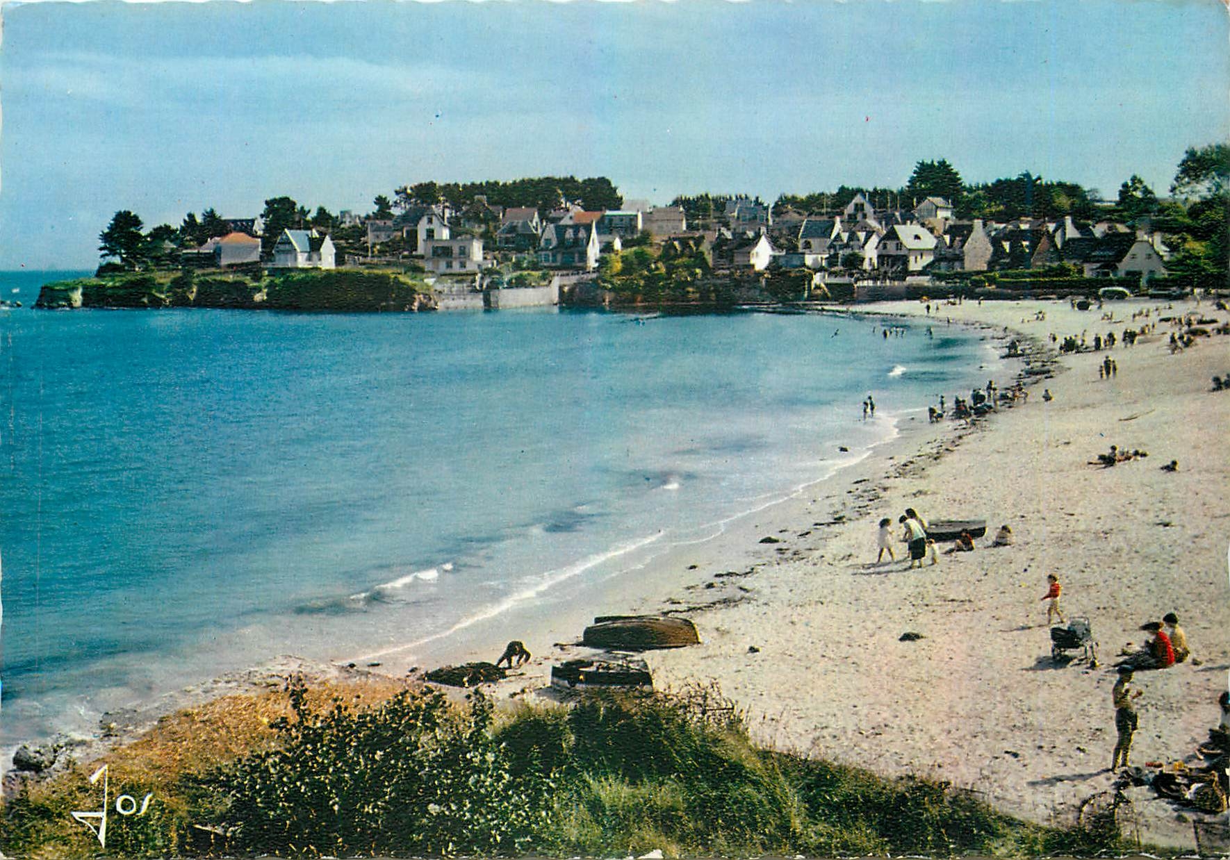 CPM Le Trez Hir Finistere La Grande Plage 