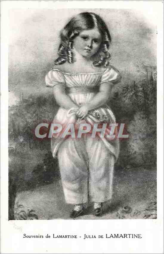 CPM Souvenirs de Lamartine Julia de Lamartine 