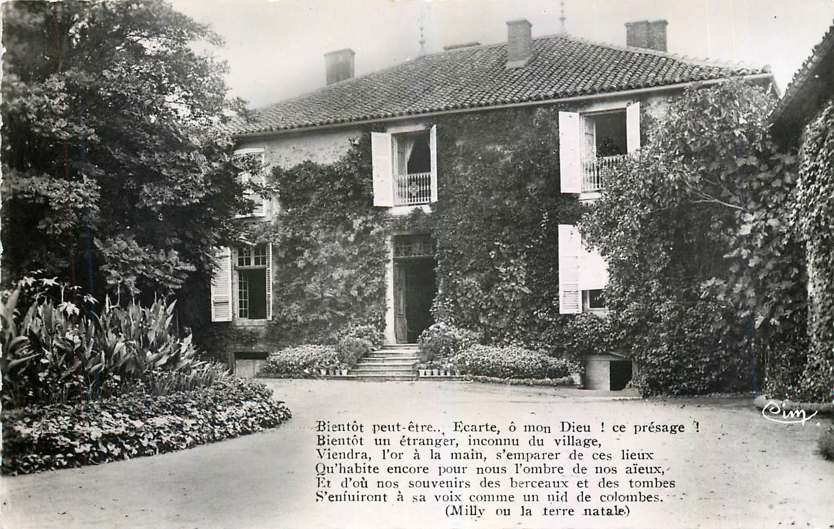 CPM Souvenirs de Lamartine Milly Lamartine Maison de Lamartine