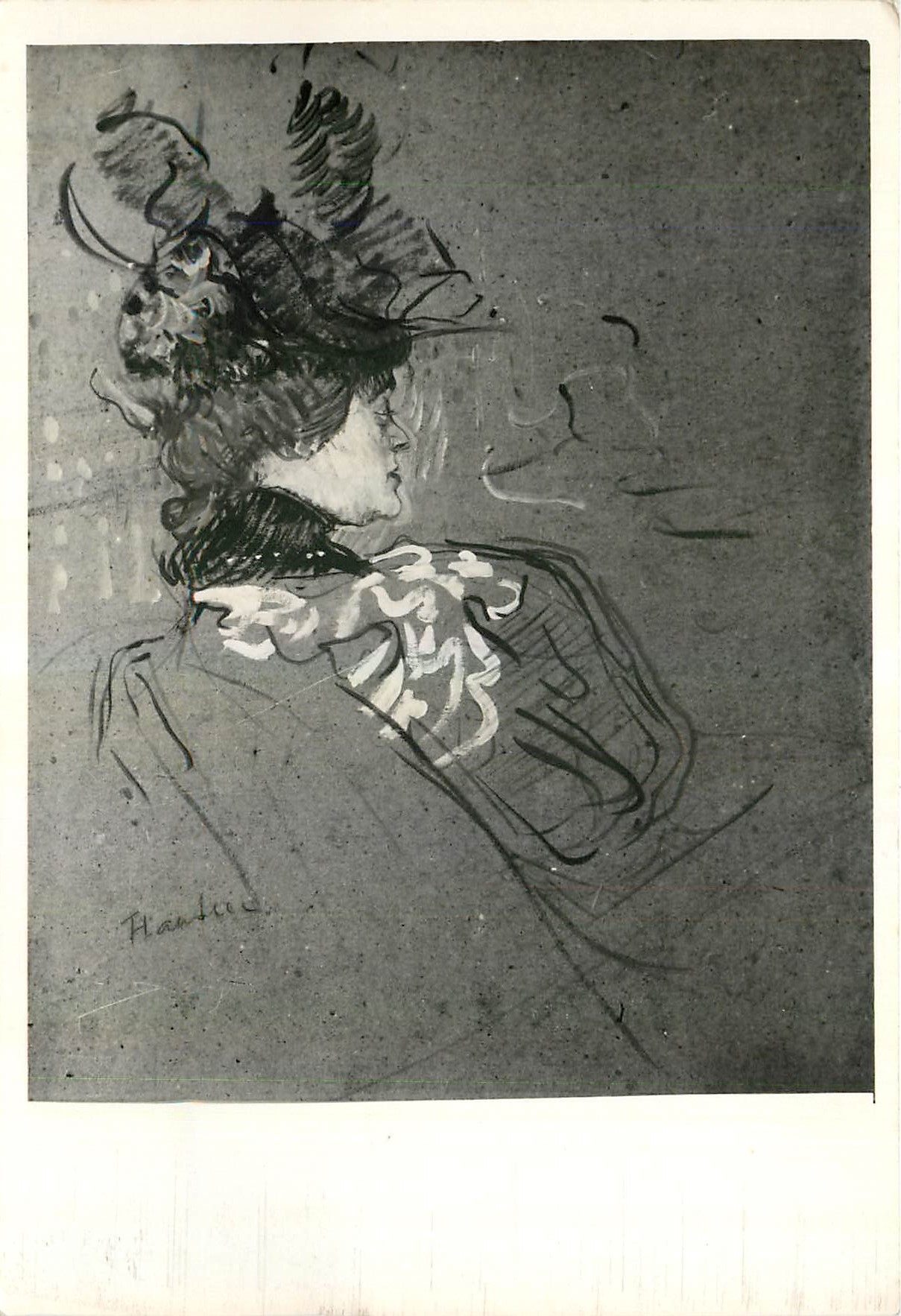 CPM Peinture Toulouse Lautrec