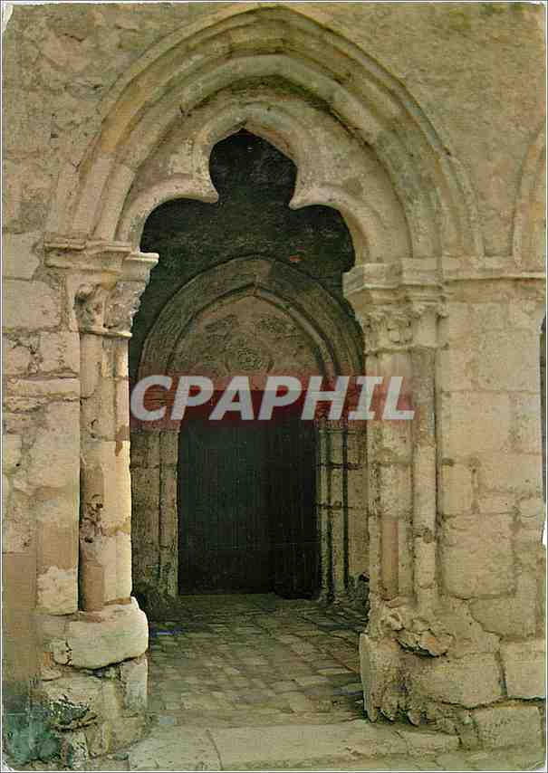 CPM Toury L'Eglise Porte laterale 