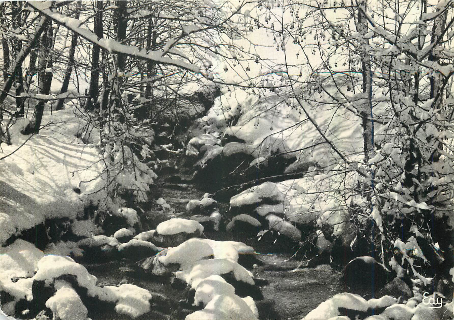 CPM Images de Chez Nous en Hiver Ruisseau en hiver 