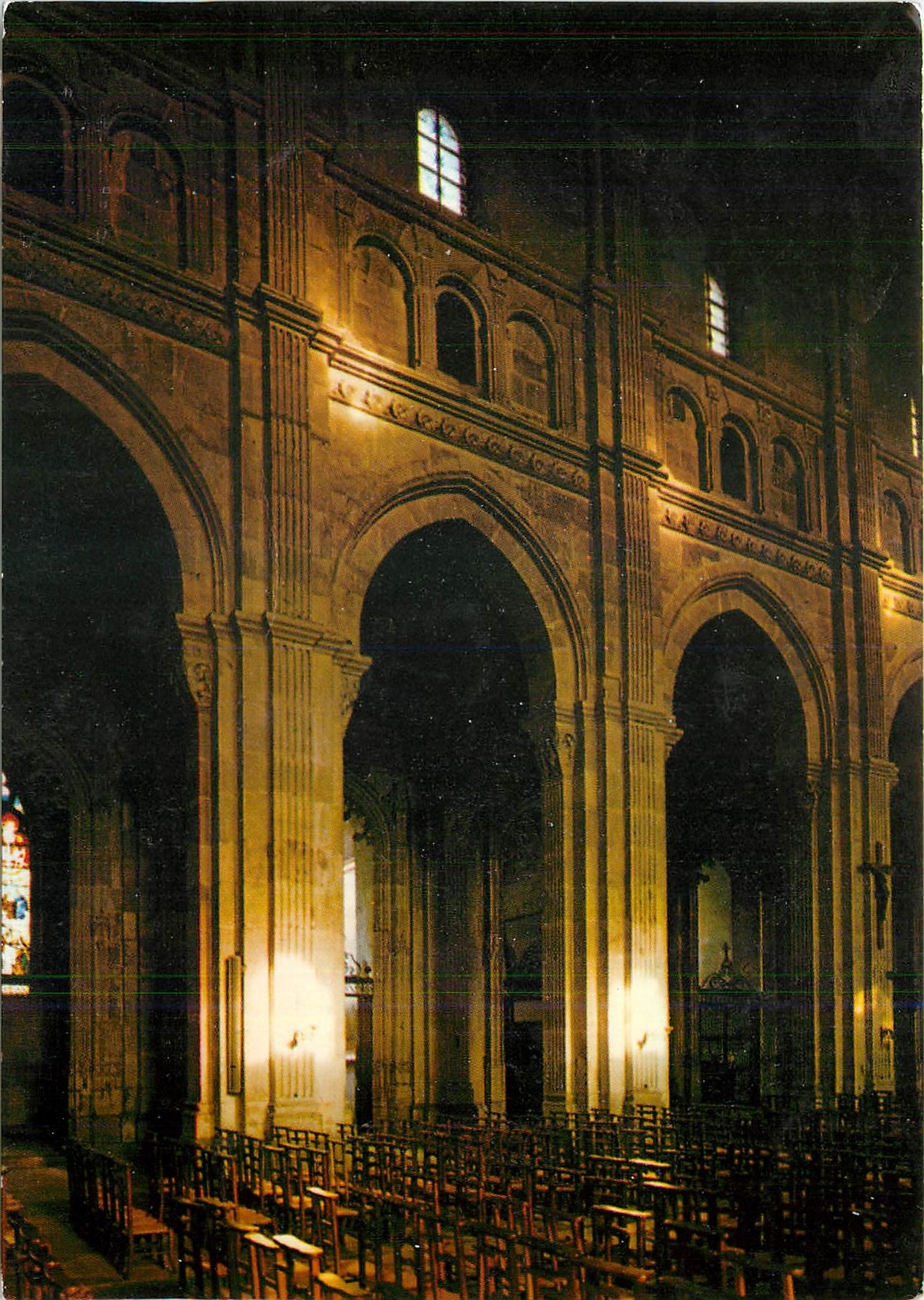 CPM Autun Cathedrale Saint Lazare Interieur 