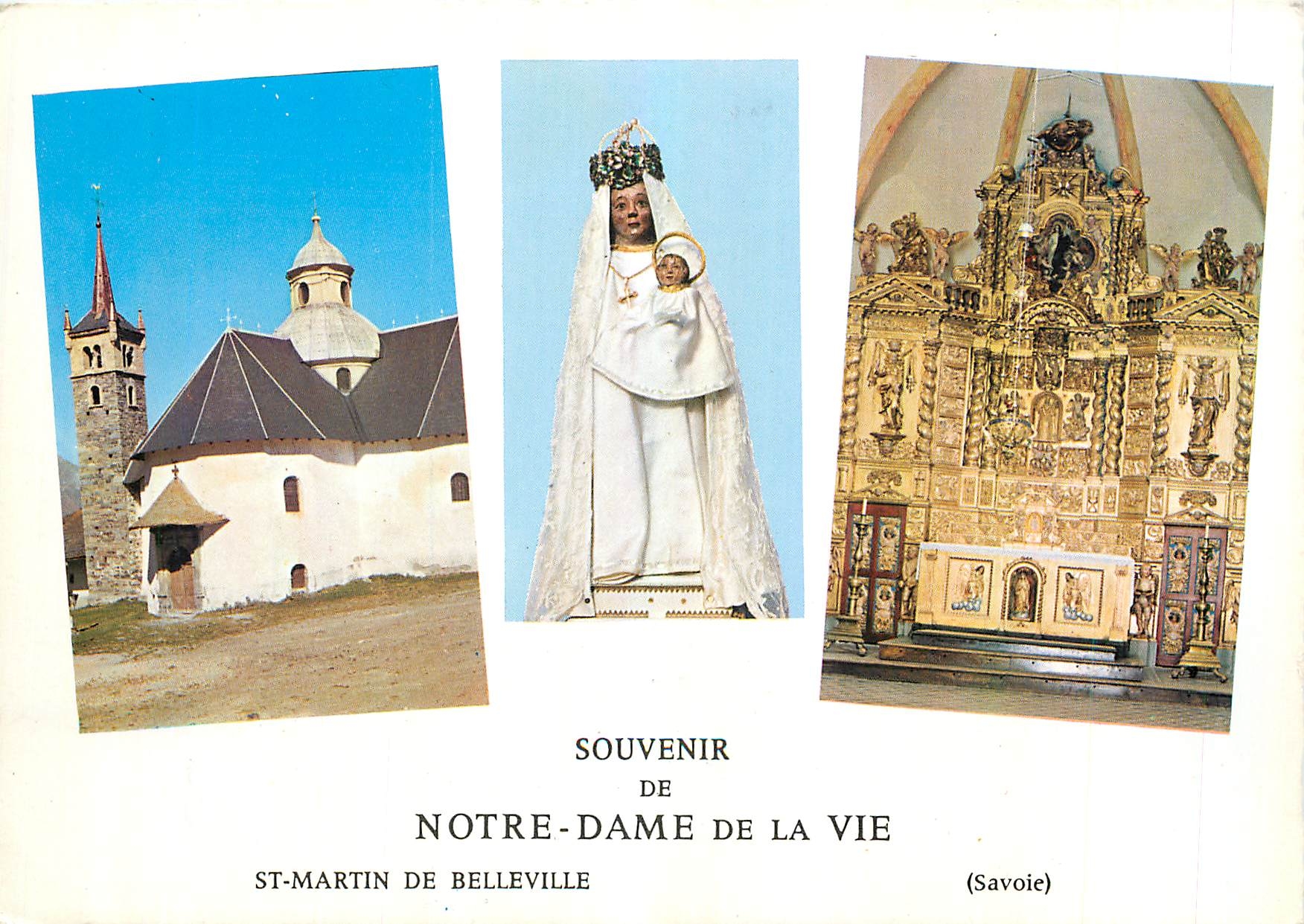 CPM Souvenir de Notre Dame de la Vie 
