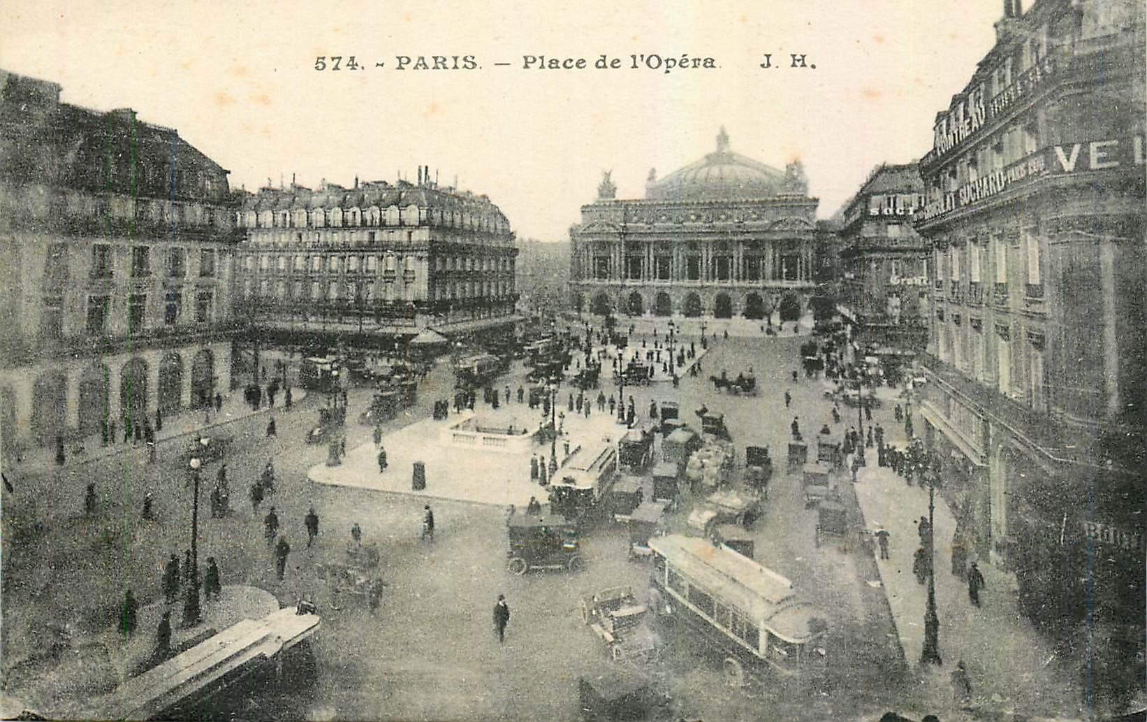 CPA Paris Place de l'Opera 
