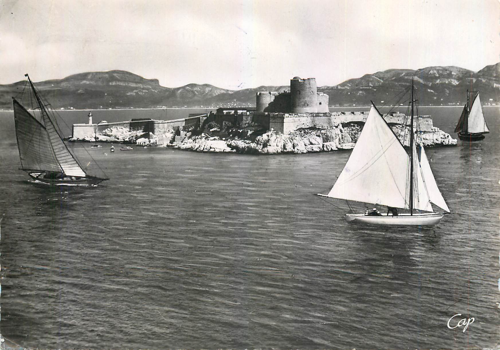 CPM Marseille Le Chateau d'If 