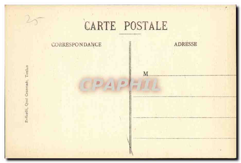Nos Marins-Fantaisie-Humour-Bateau- Tribordais au Gymnase-CPA Gervese — Rückseite