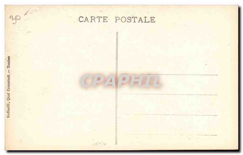 Nos Marins-Fantaisie-Humour-Bateau- Permissionaires a l'appel - tank-char- CPA Gervese — Rückseite