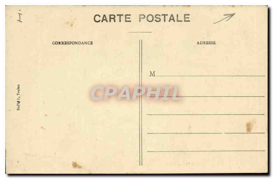Nos Marins-Fantaisie-Humour-Bateau- A gauche toute!-ane- CPA Gervese donkey — Rückseite