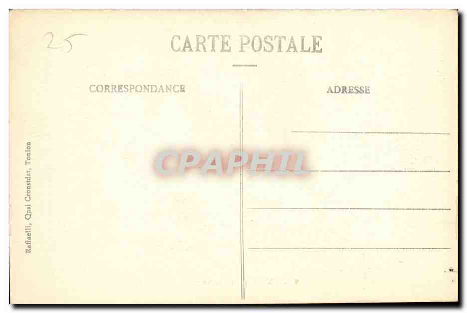 Nos Marins (Série de Guerre) — Visite officielle — H. Kerwee, Dardau, 1915 — Verso