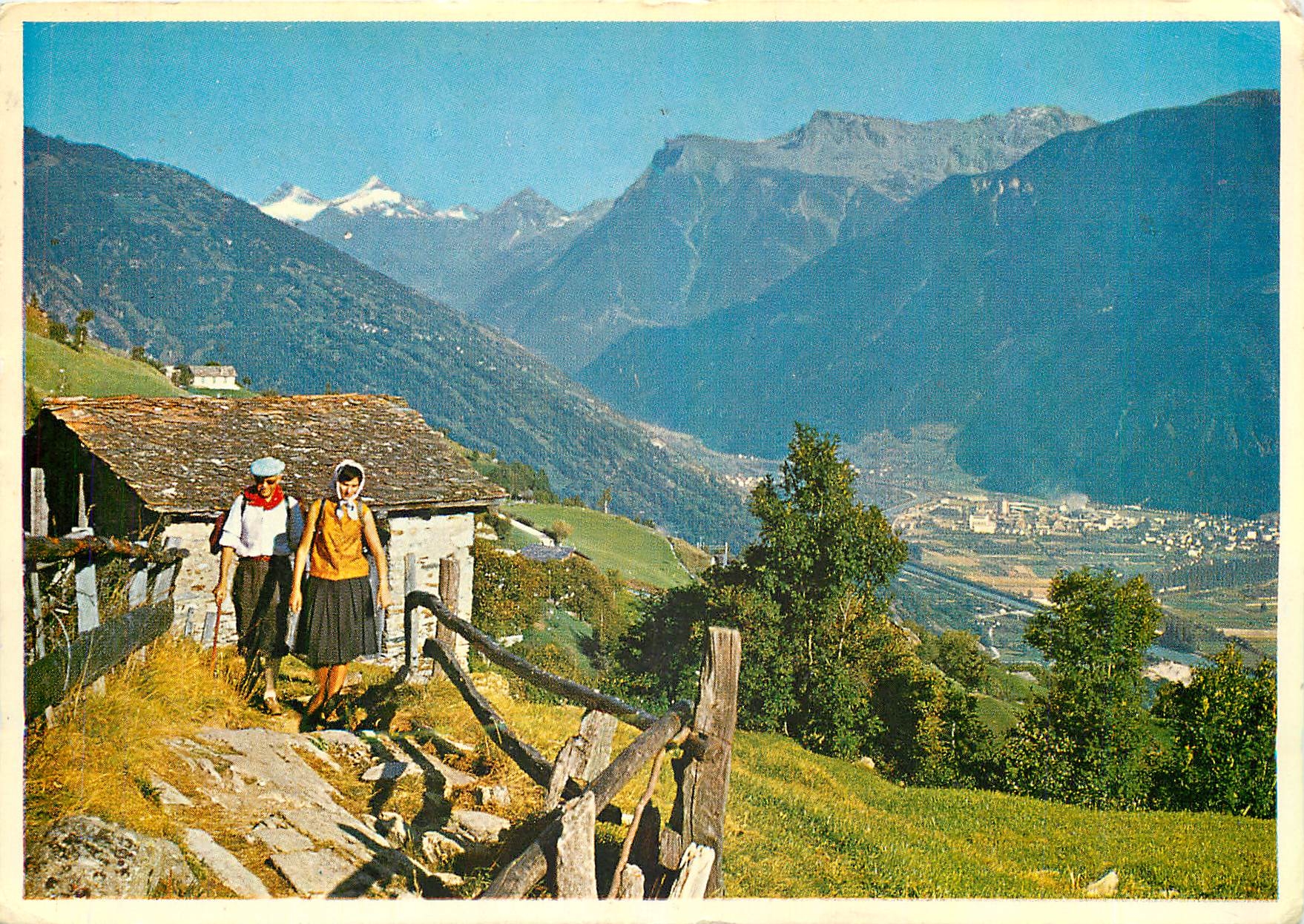 CPM Bei Ausserberg am Hohenweg Hohtenn-Lalden