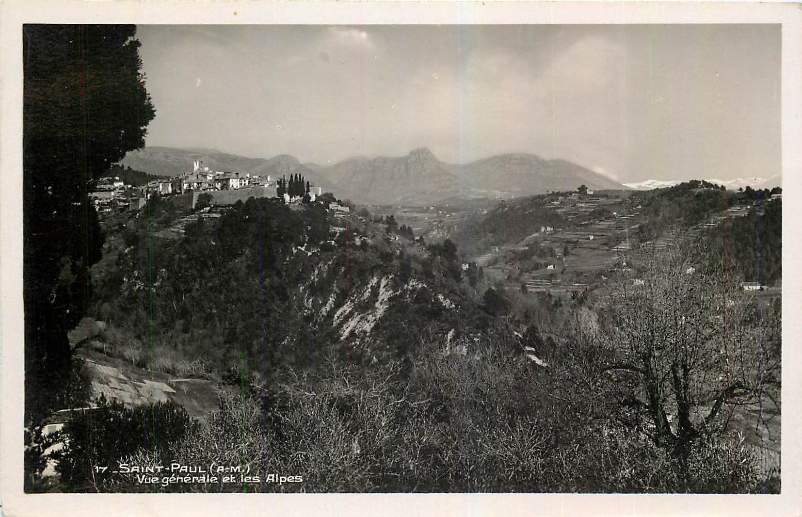 CPM Saint Paul (A M) Vue generale et les Alpes