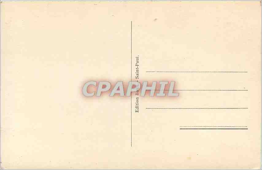 CPM Saint Paul (A M) Vue generale et les Alpes — Rückseite