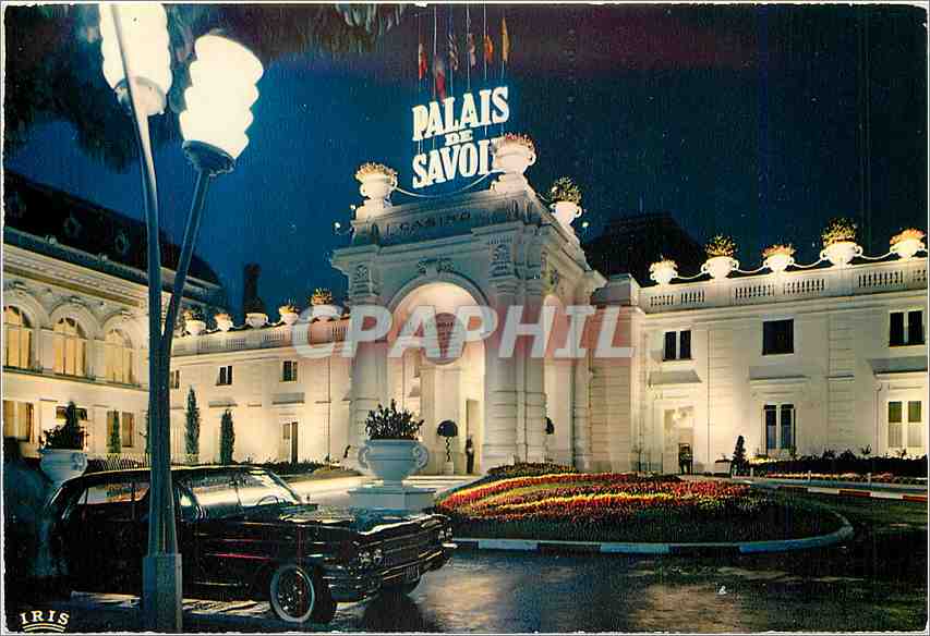 CPM Aix Les Bains (Savoie) Feerie nkocturne sur le Casino