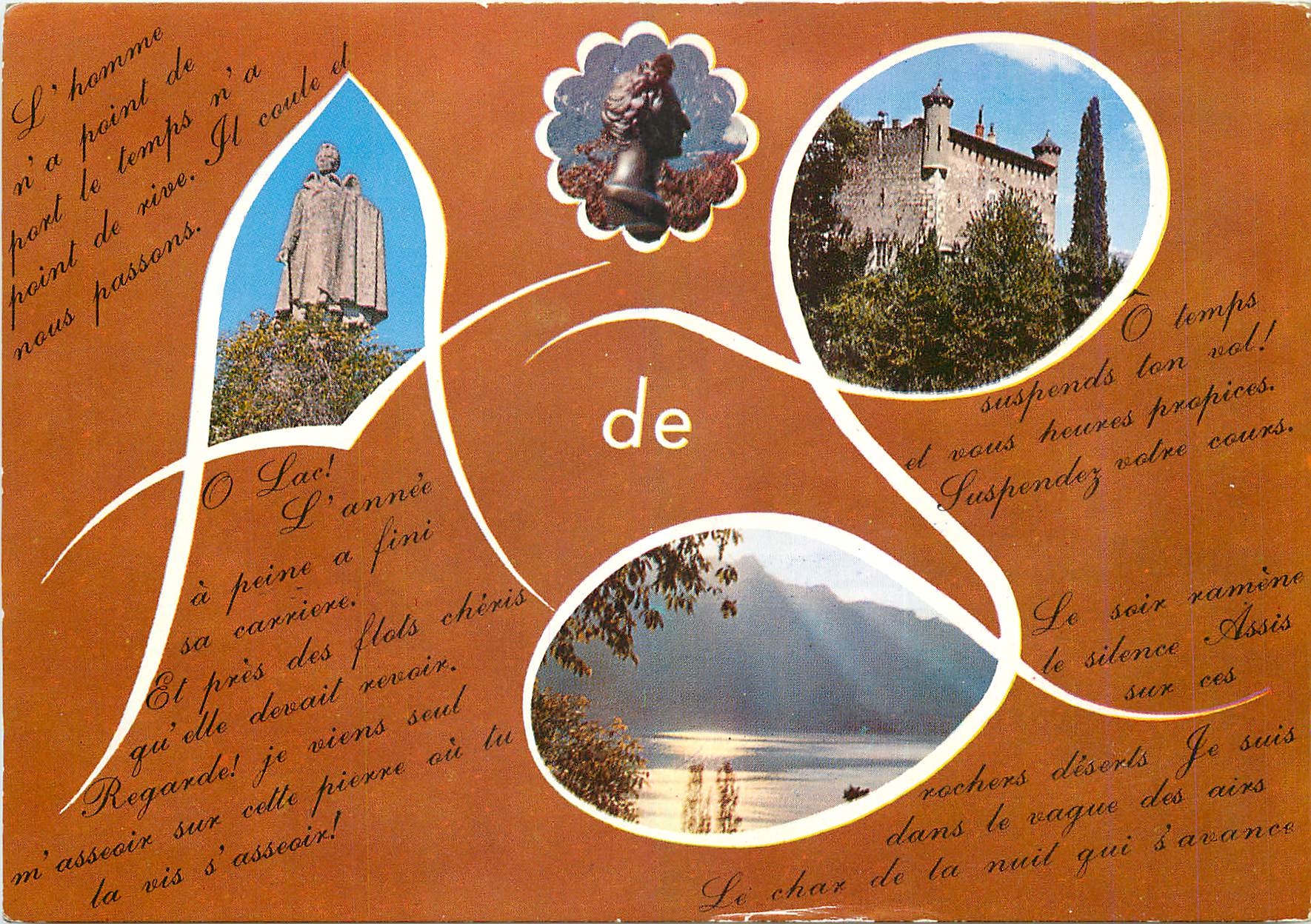 Lamartine en Savoie — Souvenir des séjours du poète — Éd. TELE S.A. Chambery