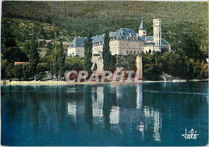 CPM Lac du Bourget Abbaye d'Hautecombe Fondee par Saint Bernard vers 1125