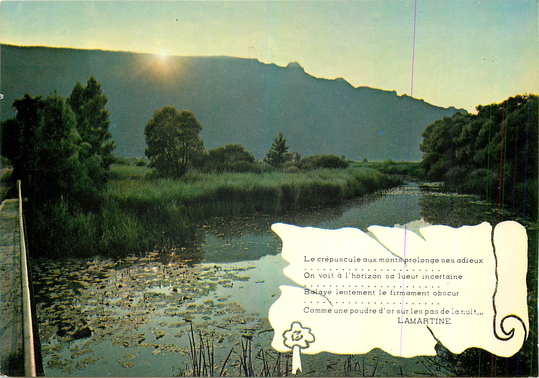CPM Crepuscule sur le lac du Bourget