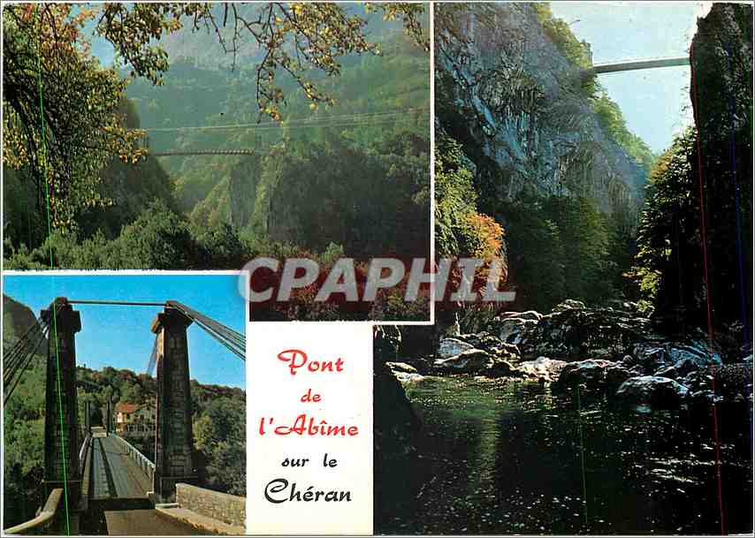 Pont de l'Abîme sur le Chéran — Édition Les Photographies de la Plaine, n°6561