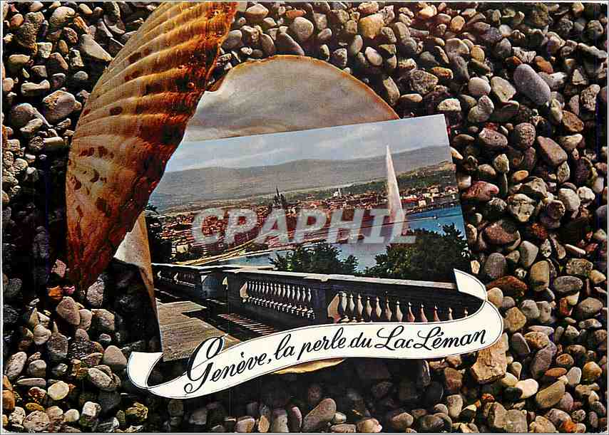 CPM Geneve la perle du lac Leman