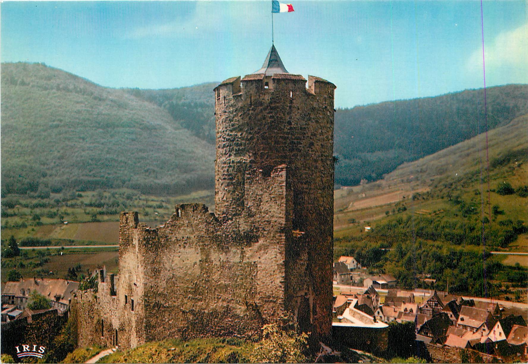 Kaysersberg — Donjon du château (XIIIe s.) — Éditions Hachette