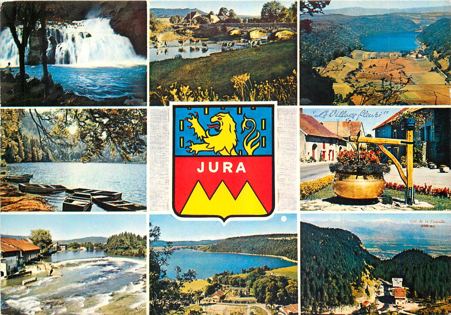CPM Souvenir du Jura source du Lison Passage du gue