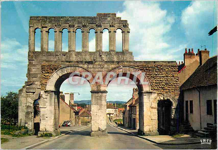 Autun — Porte romaine d'Arroux — éditeur IRIS