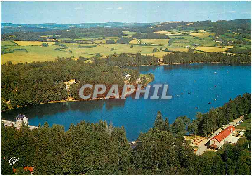 CPM Lac des Settons le lac a une superficie de 360 ha