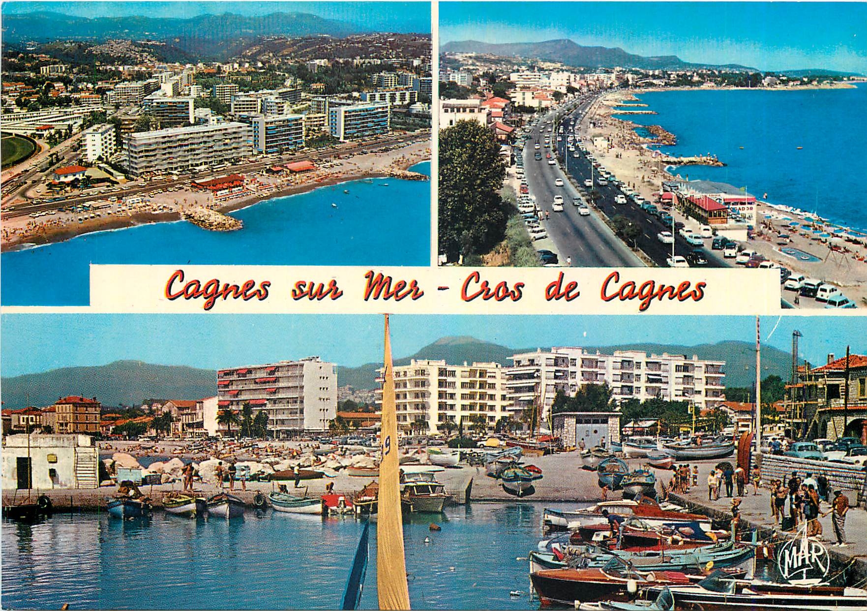 CPM Cagnes sur mer Cros du Cagnes
