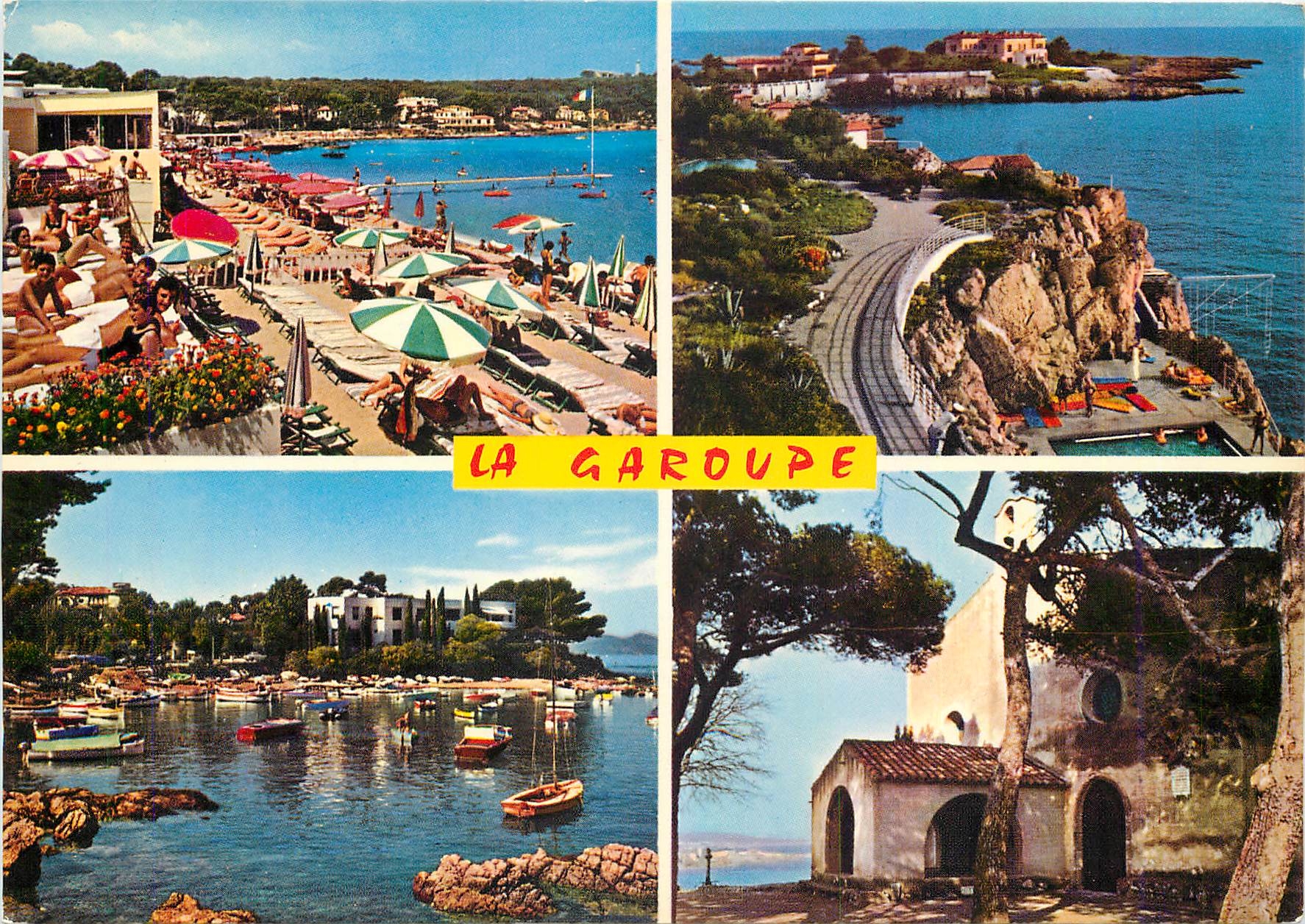 CPM Cote d'Azur souvenir de la Garoupe