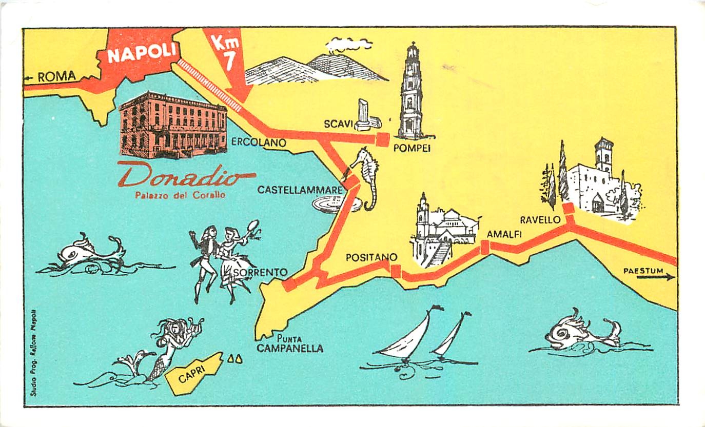 Carte de visite Coralli Cammei Perle Gioielleria Ercolano Napoli
